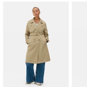 Primark Women's Beige Trench Coat